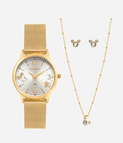 Kit Relógio Analógico Feminino Condor