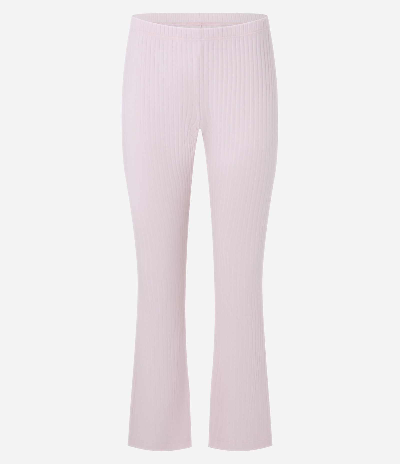 Pijama Longo em Ribana com Laços Laterais Rosa 9