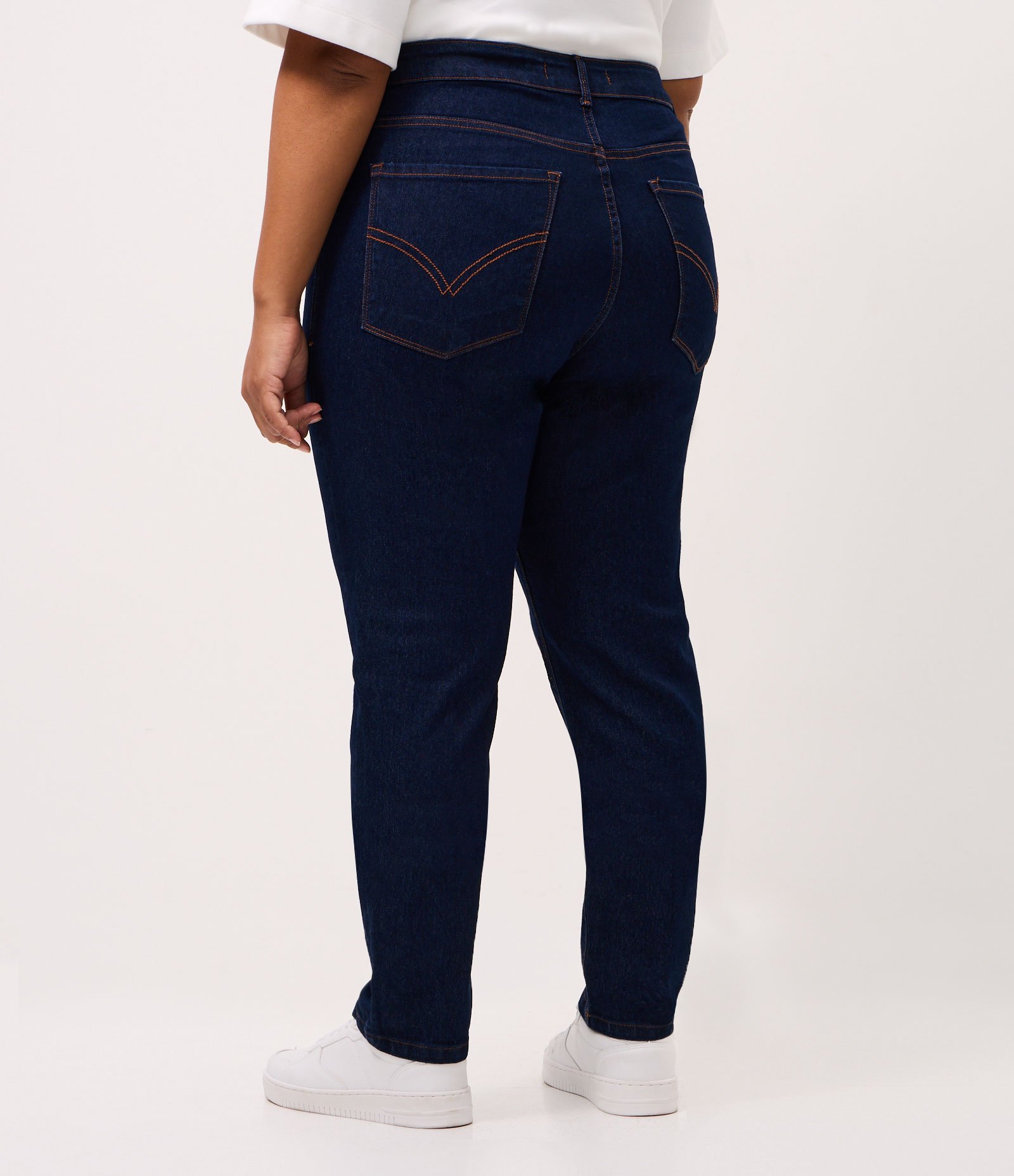 Calça Skinny em Jeans com Elastano Curve & Plus Size Azul 5