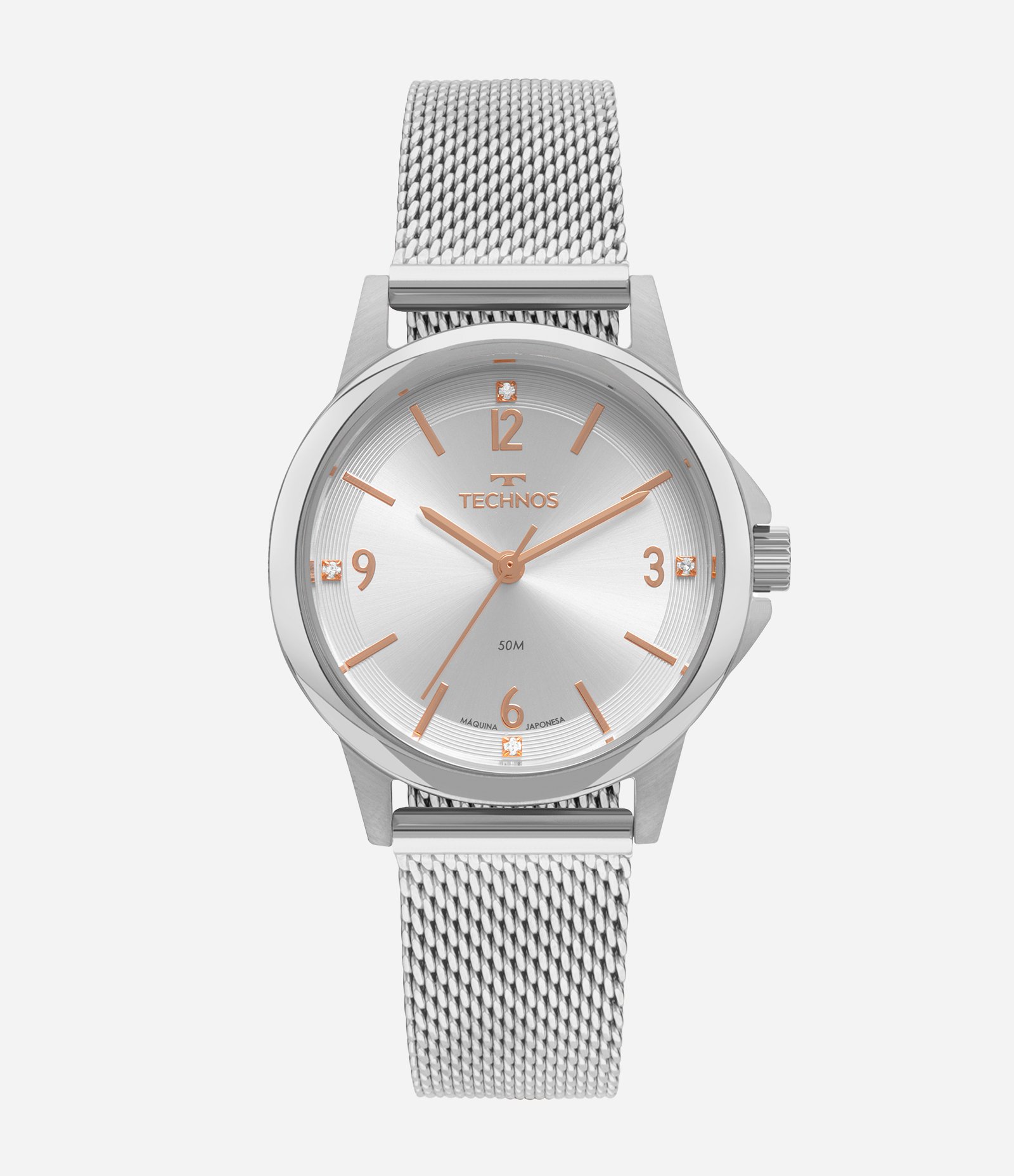 Relógio Technos Feminino Analógico  Prata 1