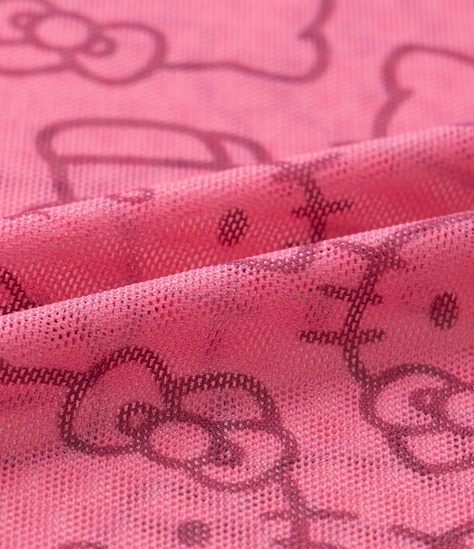 Camiseta Infantil em Tule com Estampa Hello Kitty - Tam 7 a 14 Anos Rosa 5