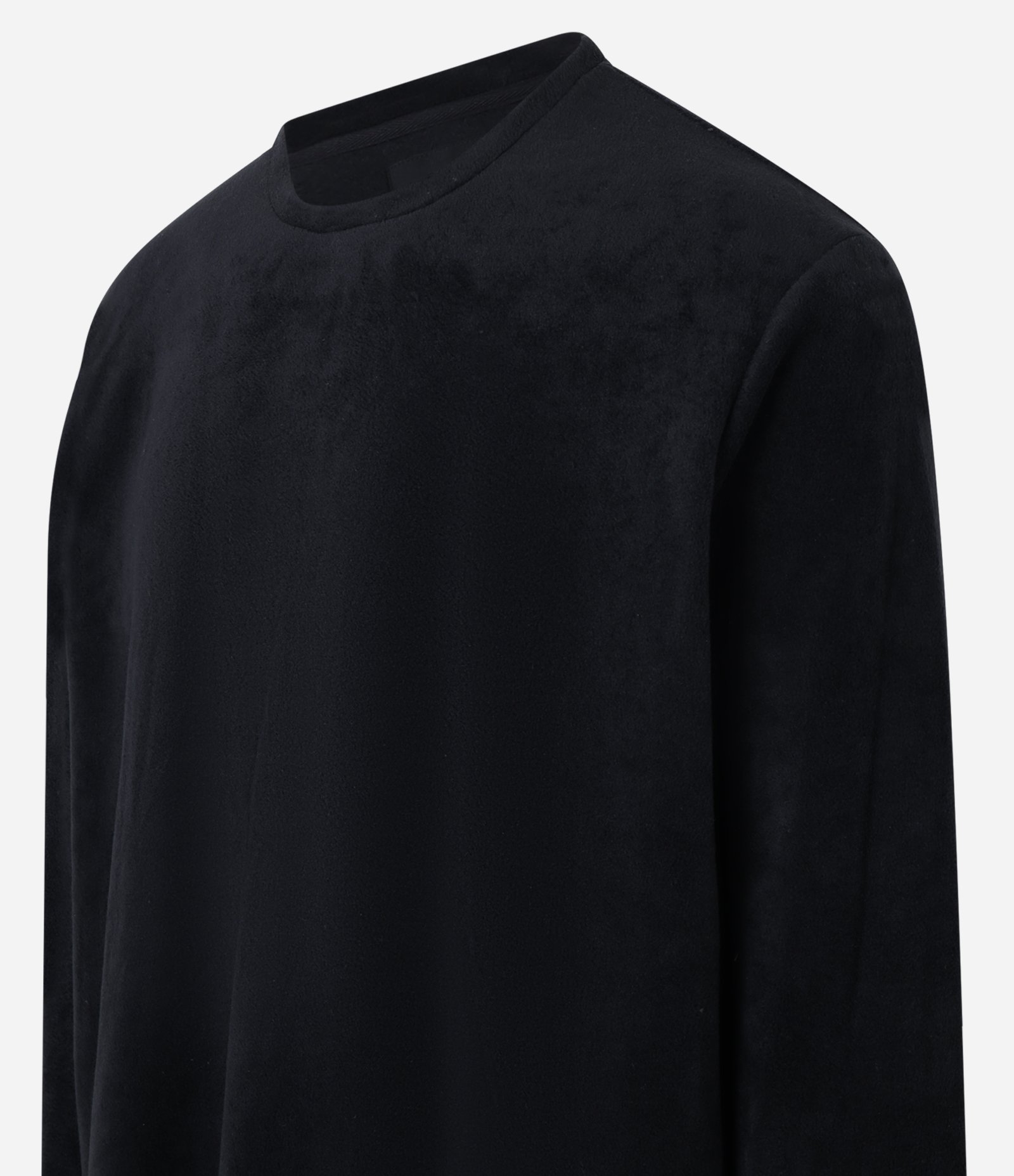Pijama Longo em Plush com Estampa Xadrez Preto 4