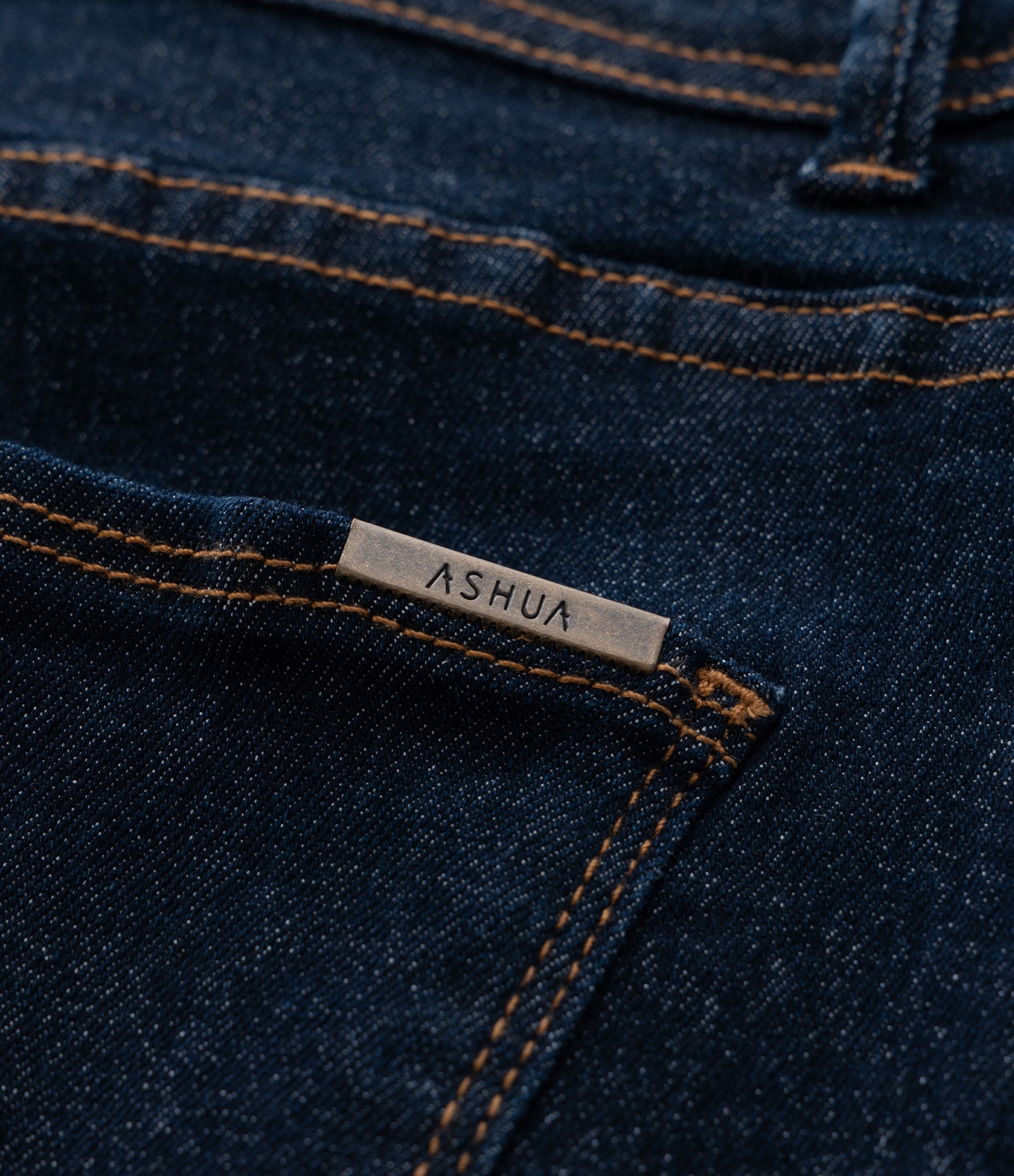 Calça Reta em Jeans com Elastano Curve & Plus Size Azul 8