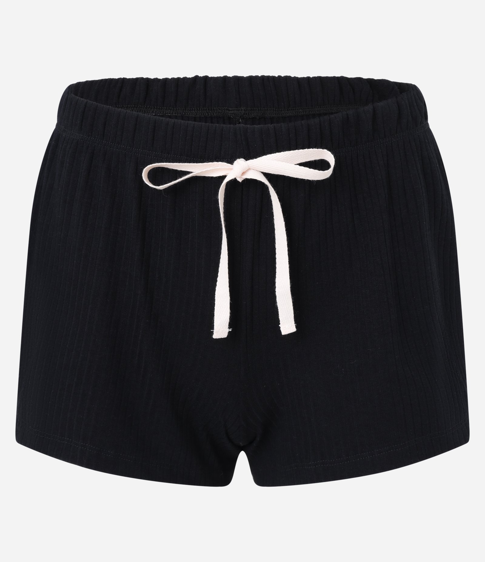 Pijama Short Doll Manga em Viscose com Estampa de Onça Preto 7