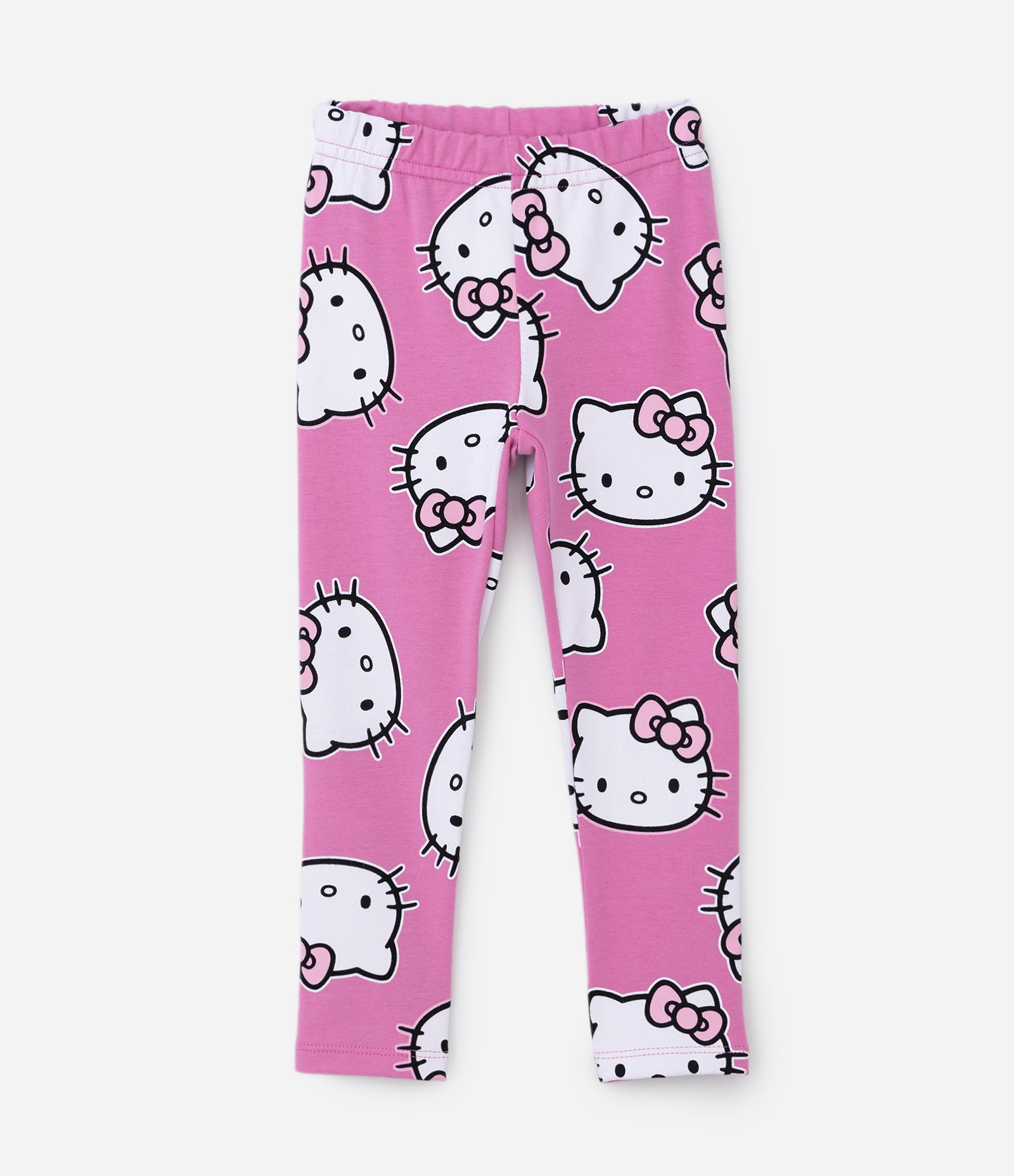 Conjunto Infantil em Algodão Estampa Hello Kitty - Tam 1 a 6 anos Rosa 5