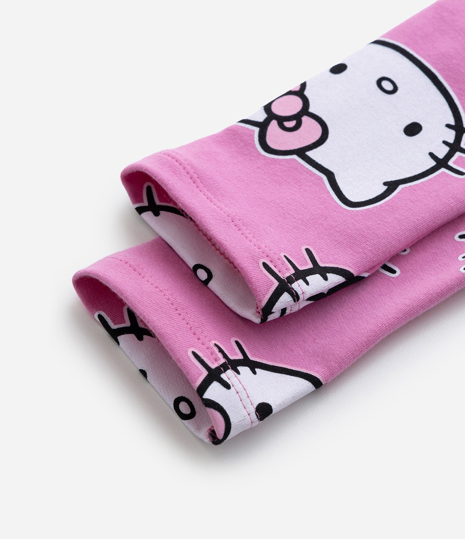 Conjunto Infantil em Algodão Estampa Hello Kitty - Tam 1 a 6 anos Rosa 7