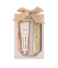 Kit Creme Hidratante Desodorante para Mãos e Corpo Flor de Maçã + Lixa de Unhas Alchemia