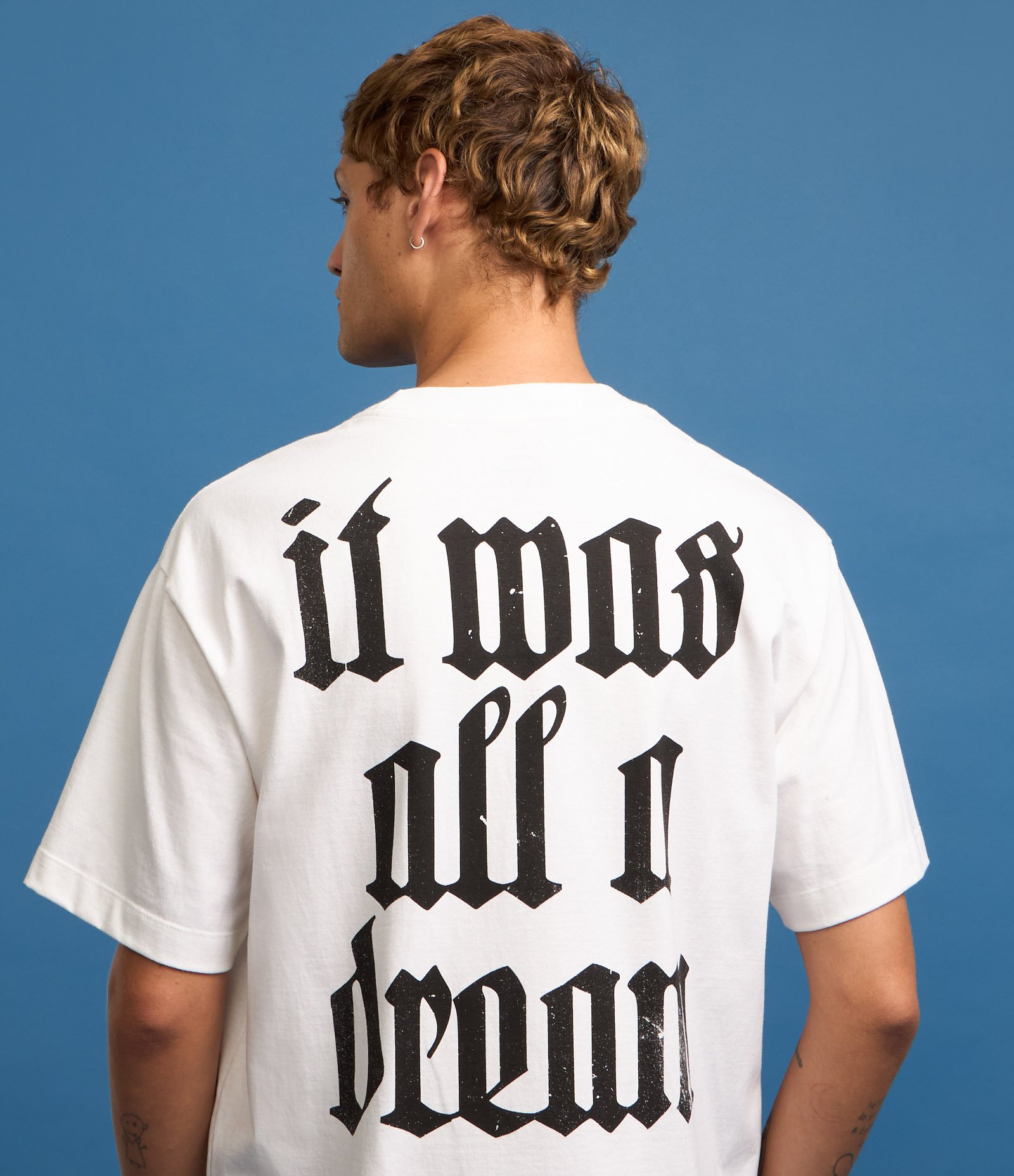 Camiseta Boxy Notorious B.I.G em Malhão Branco 6