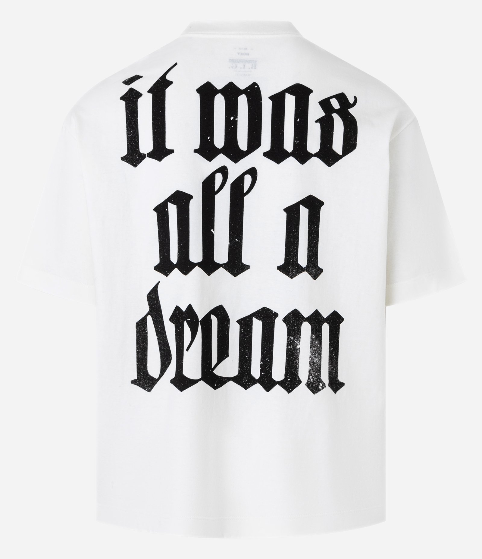 Camiseta Boxy Notorious B.I.G em Malhão Branco 8