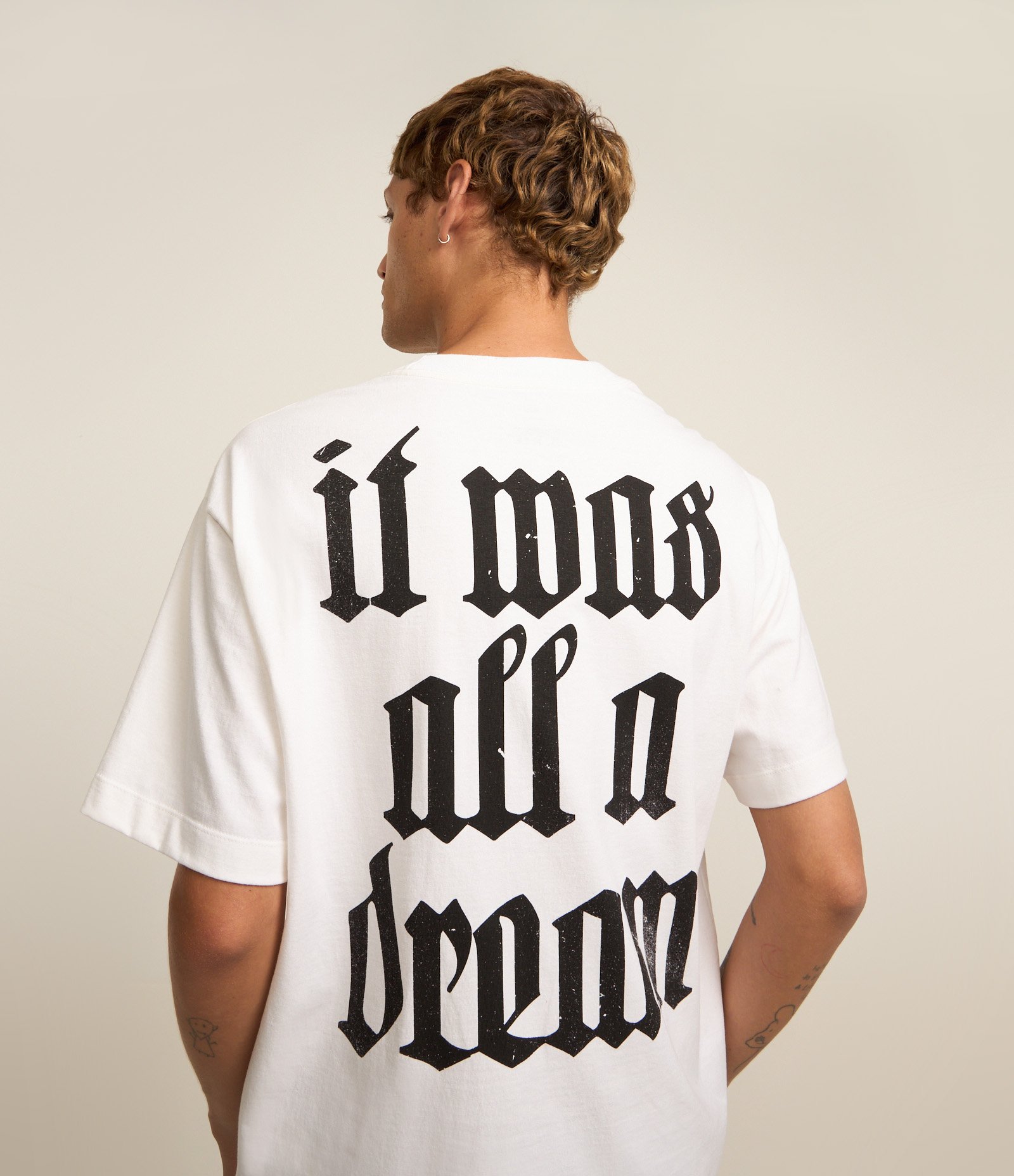 Camiseta Boxy Notorious B.I.G em Malhão Branco 1