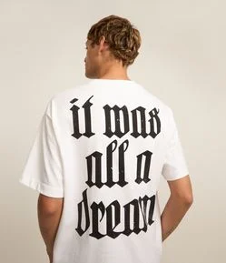 Camiseta Boxy Notorious B.I.G em Malhão