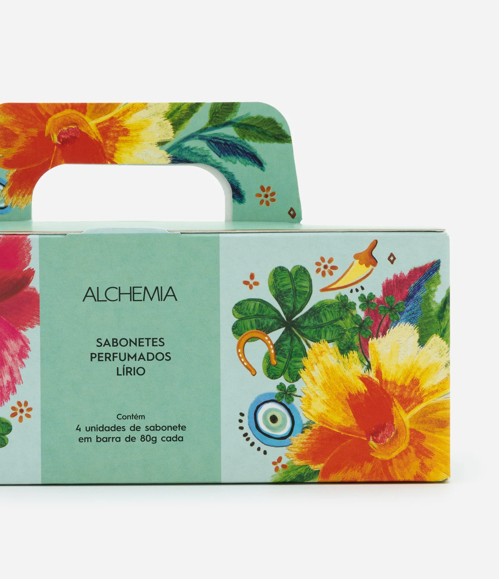 Kit 04 Sabonetes em Barra Lírio Alchemia KIT 2