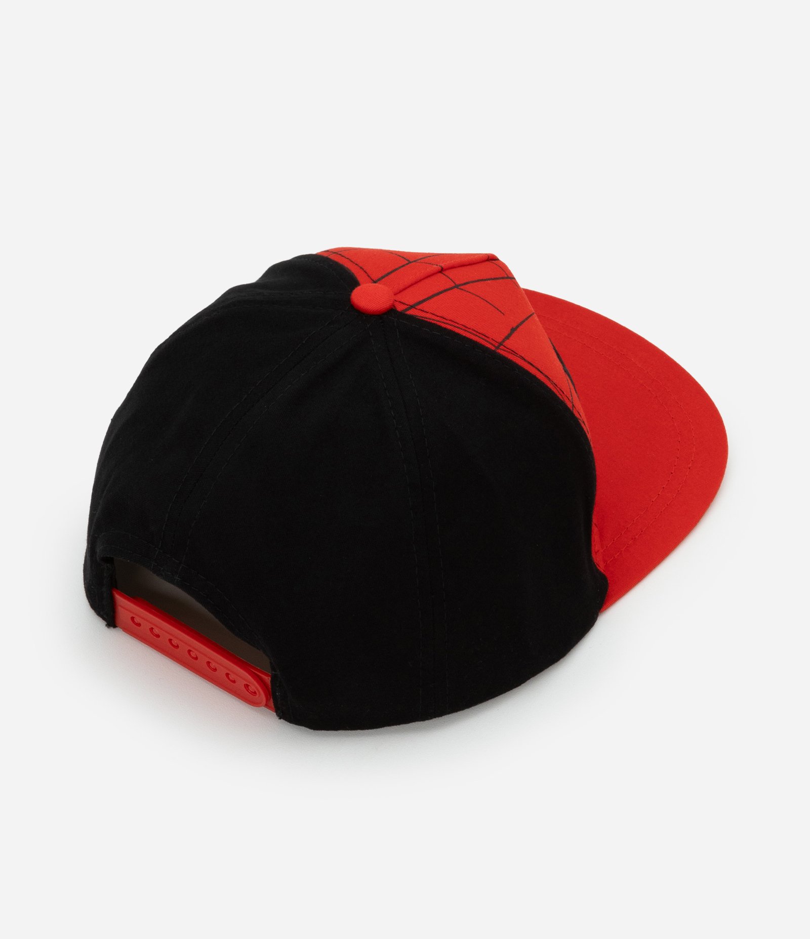 Boné Infantil em Sarja com Estampa Homem Aranha Vermelho/Preto 2