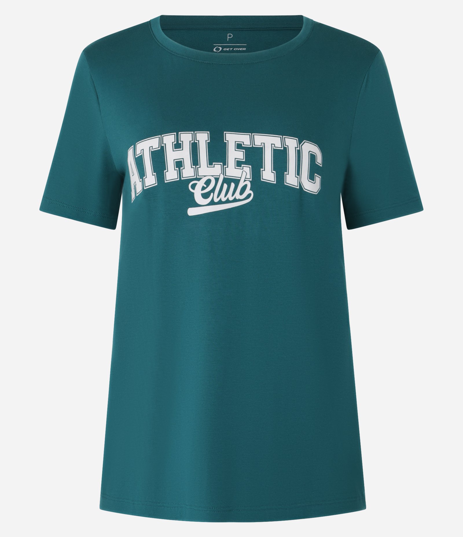 Camiseta Esportiva em Viscose com Estampa Athletic Club Verde 3