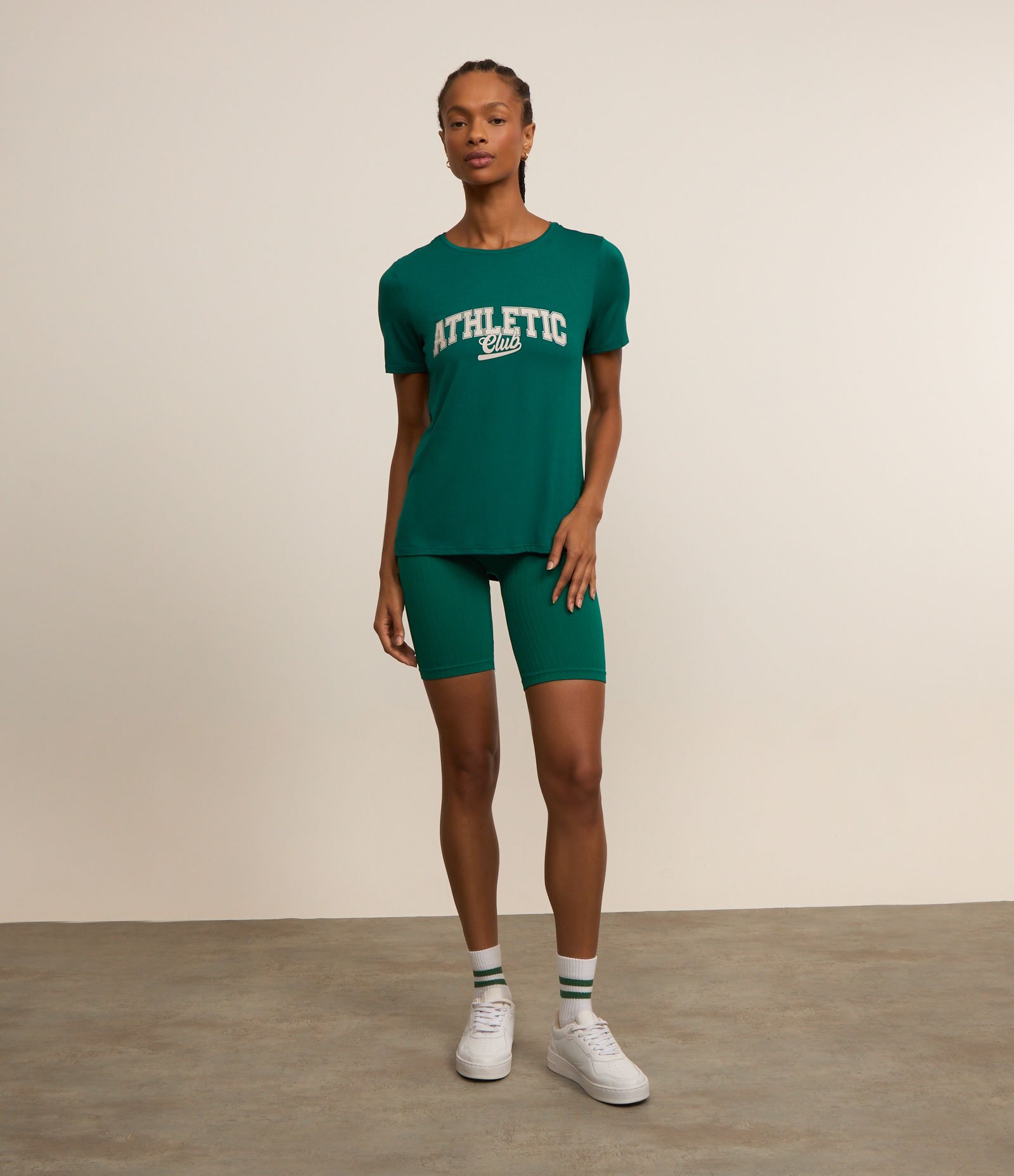 Camiseta Esportiva em Viscose com Estampa Athletic Club Verde 2