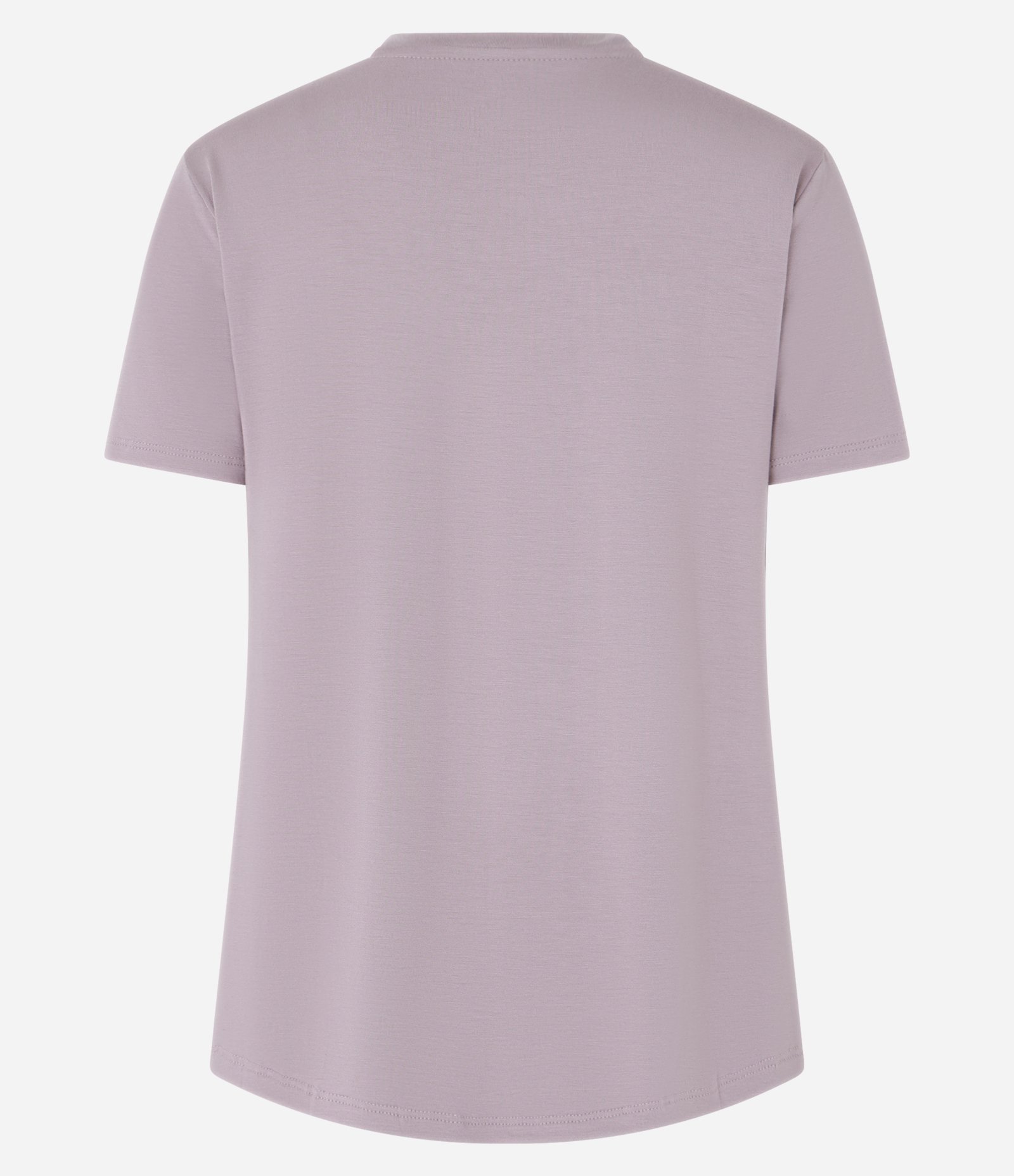 Camiseta em Viscose com Estampa Localizada Roxo 6
