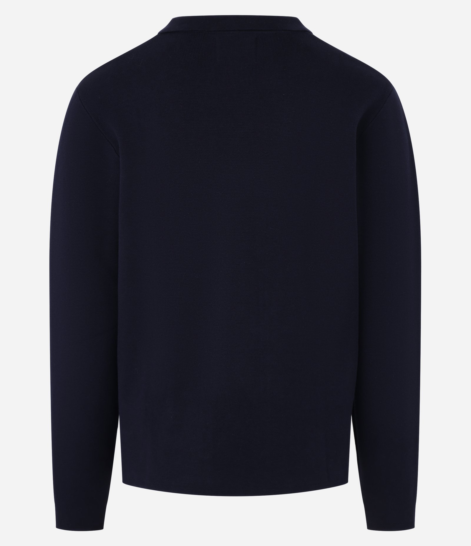 Blazer em Algodão com Gola Lapela Azul Marinho 6