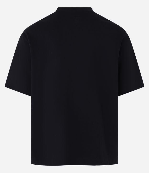 Camiseta Boxy em Malhão com Estampa Kuromi