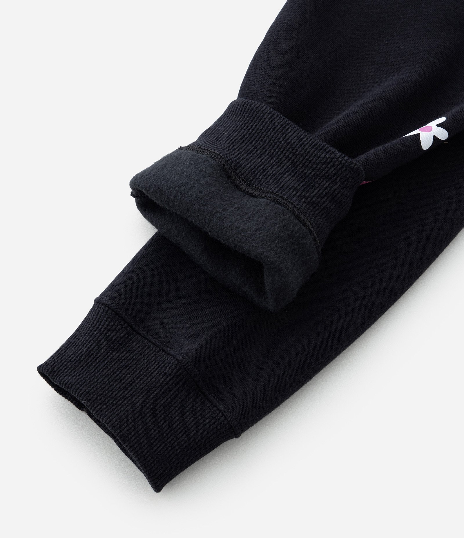 Calça Infantil com Bolso Cargo e Estampa Doodles - Tam 5 a 14 Anos Preto 4