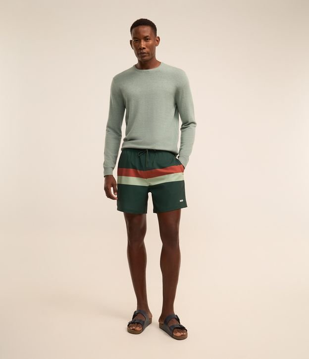 Cor: Verde/Vermelho/Bege | Tamanho: P