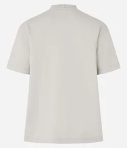 Camiseta Regular em Algodão com Manga Curta