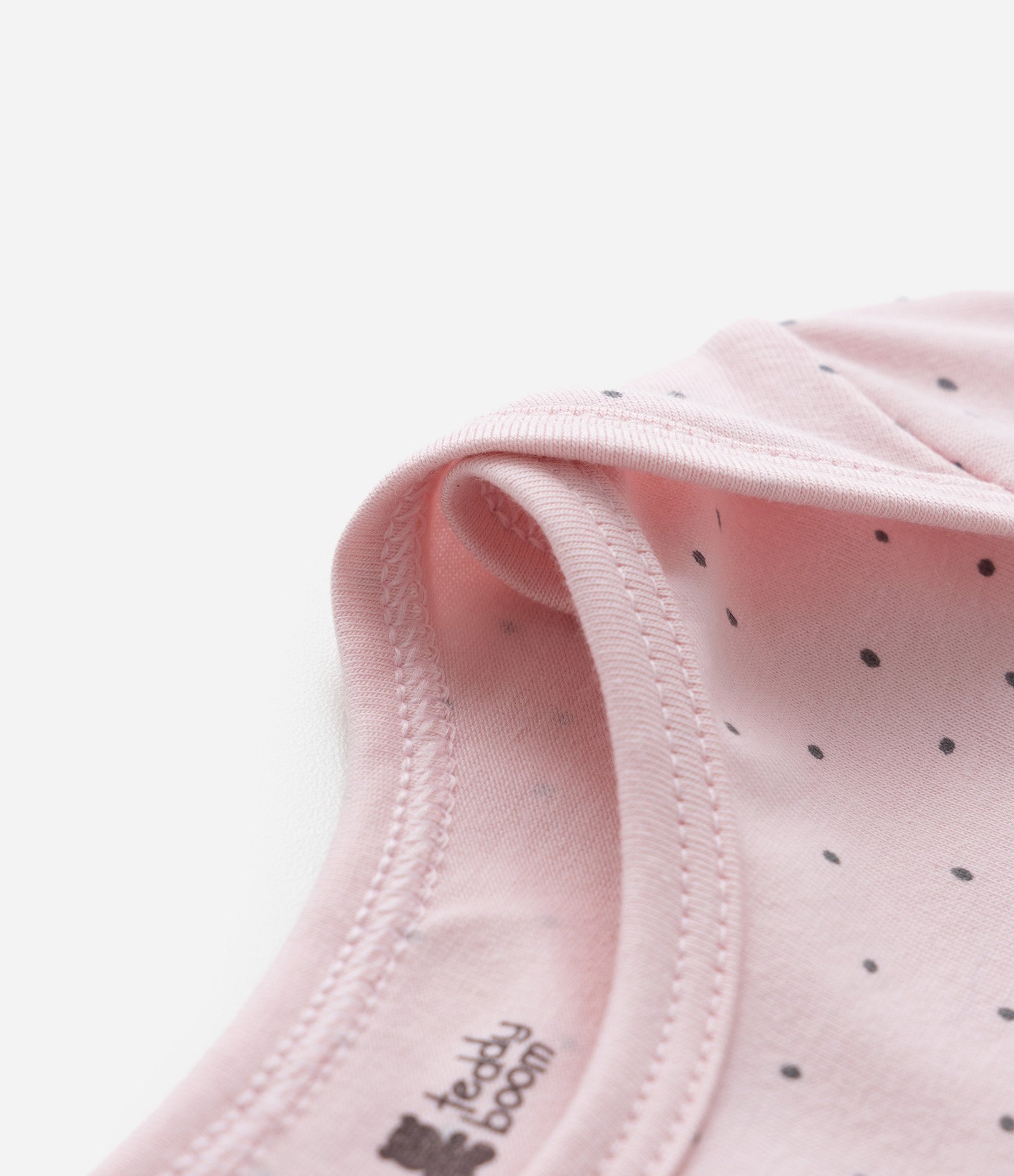 Body Infantil com Estampa Poá e Bichinhos - Tam RN a 18 meses Rosa 4