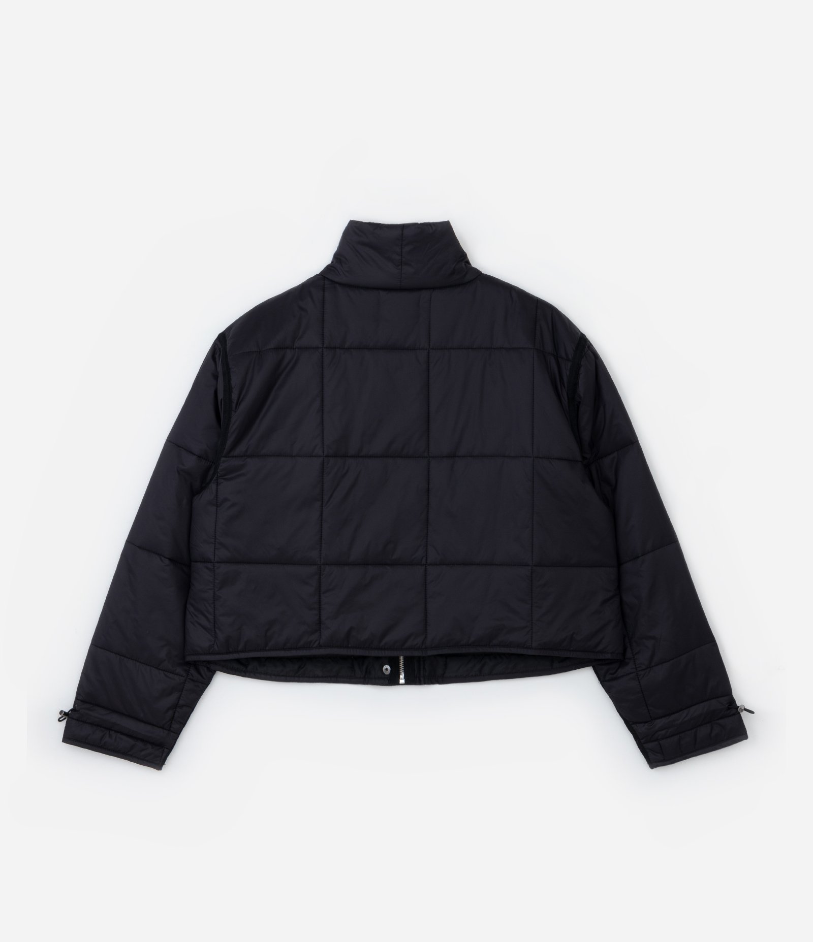 Jaqueta Curta Puffer com Bolsos Grandes Curve & Plus Size Preto 6