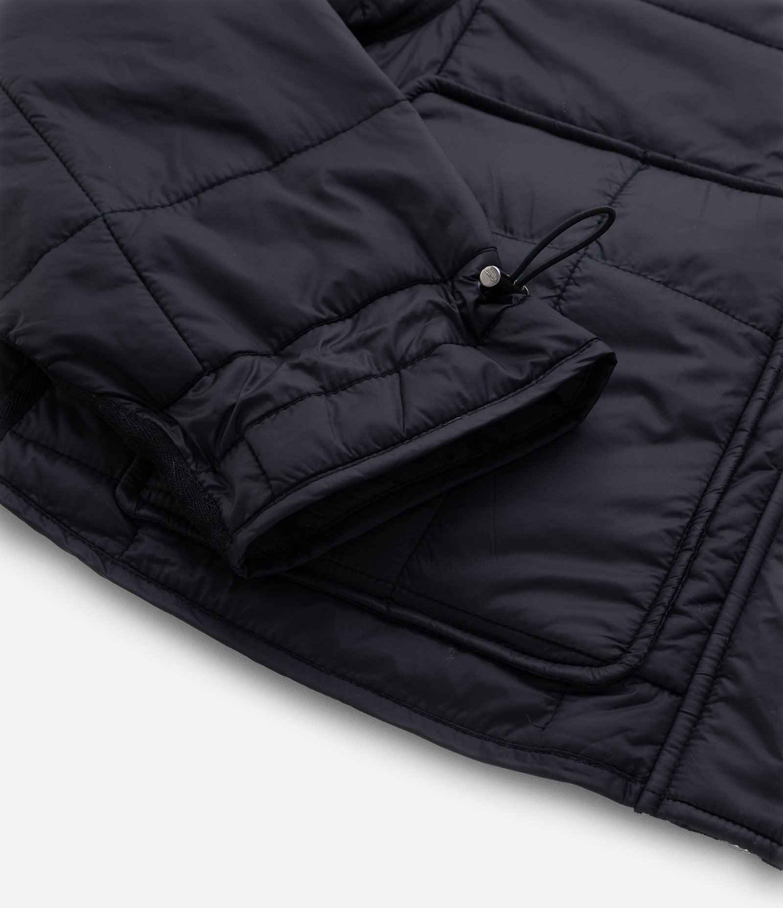 Jaqueta Curta Puffer com Bolsos Grandes Curve & Plus Size Preto 7