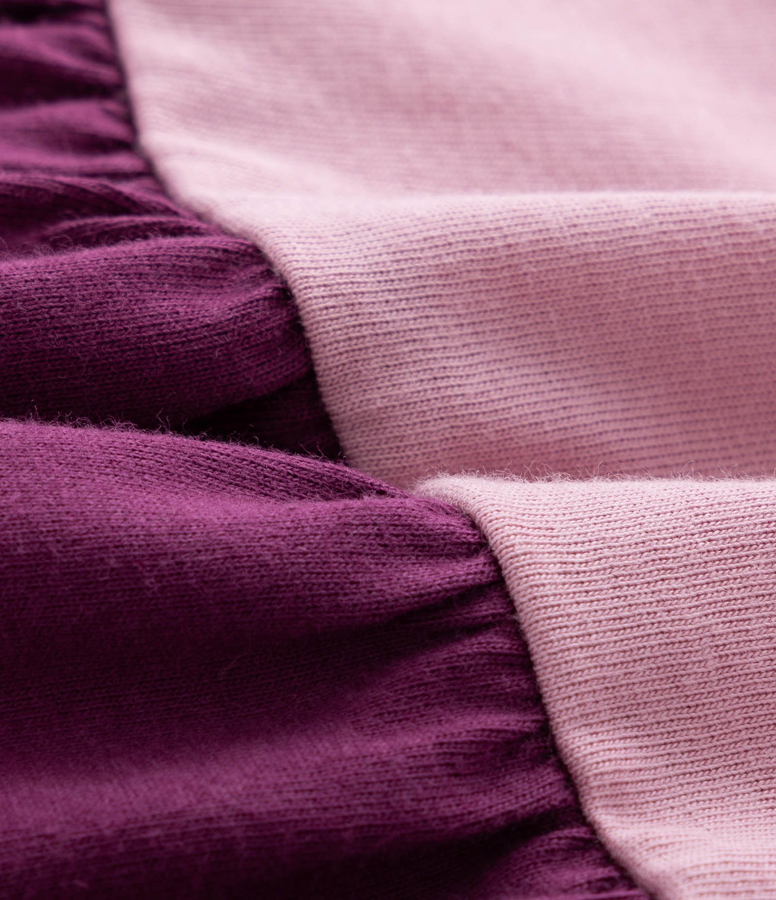 Vestido Marias Infantil com Bordado de Coração e Manga Bufante - Tam 1 a 5 Anos Rosa/Roxo 3