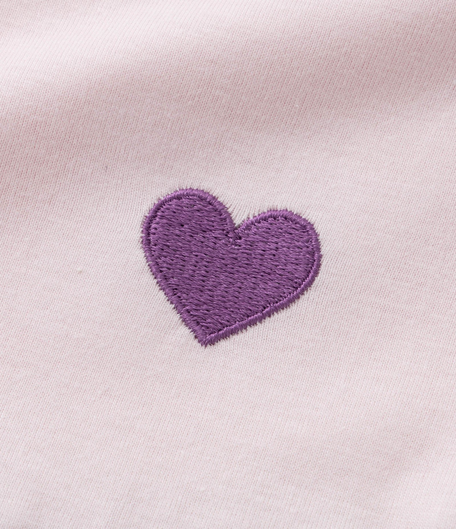 Vestido Marias Infantil com Bordado de Coração e Manga Bufante - Tam 1 a 5 Anos Rosa/Roxo 4