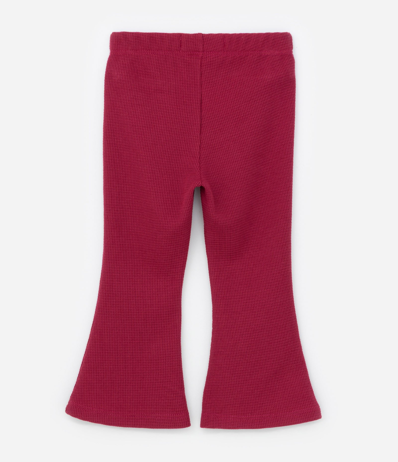 Conjunto em Moletom com Estampa de Cerejas e Babadinho de Tule - Tam 1 a 5/6 Anos Vermelho/Bege 6