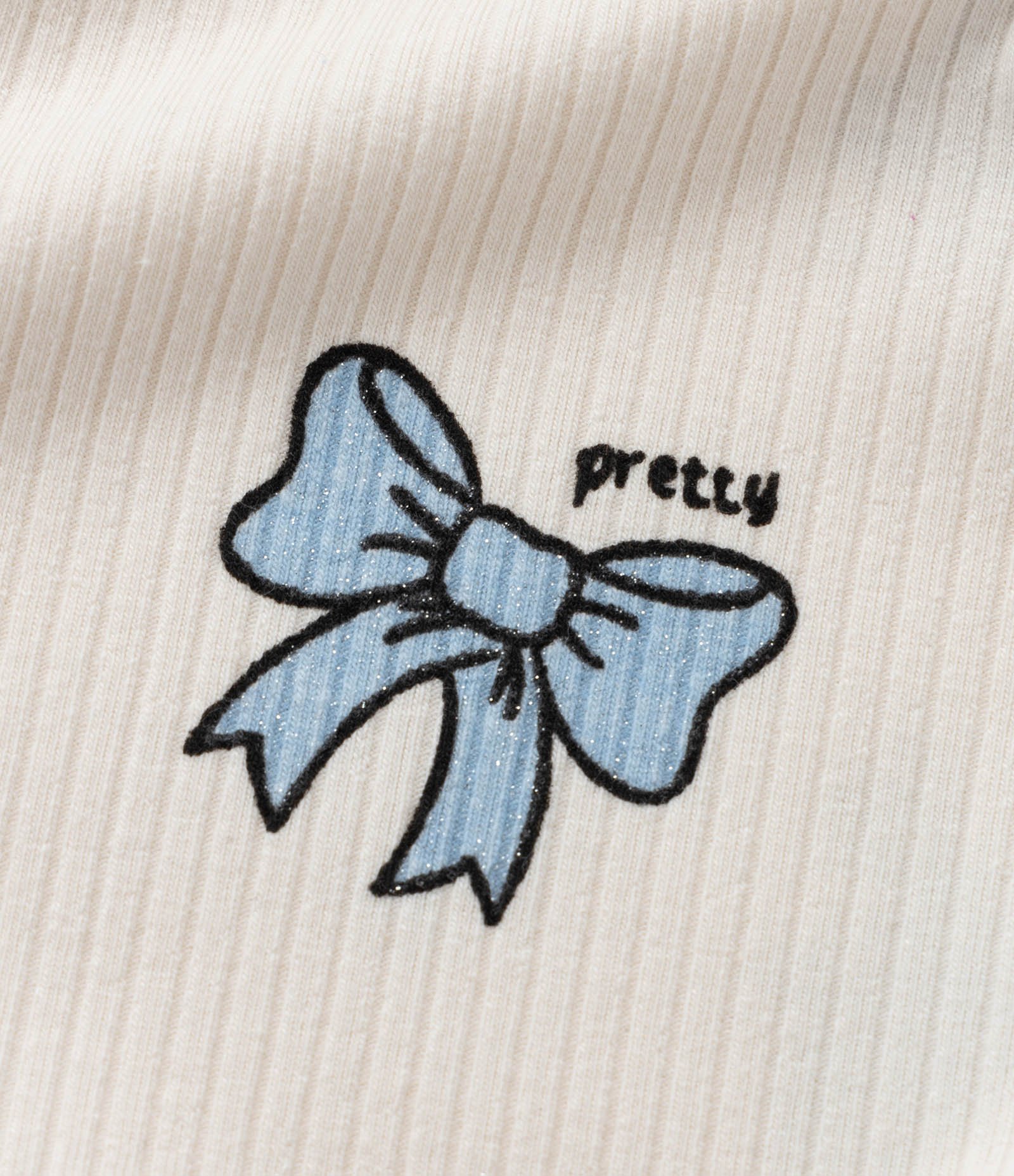 Short Clochard Infantil Canelado - Tam 1 a 6 Anos Bege 4