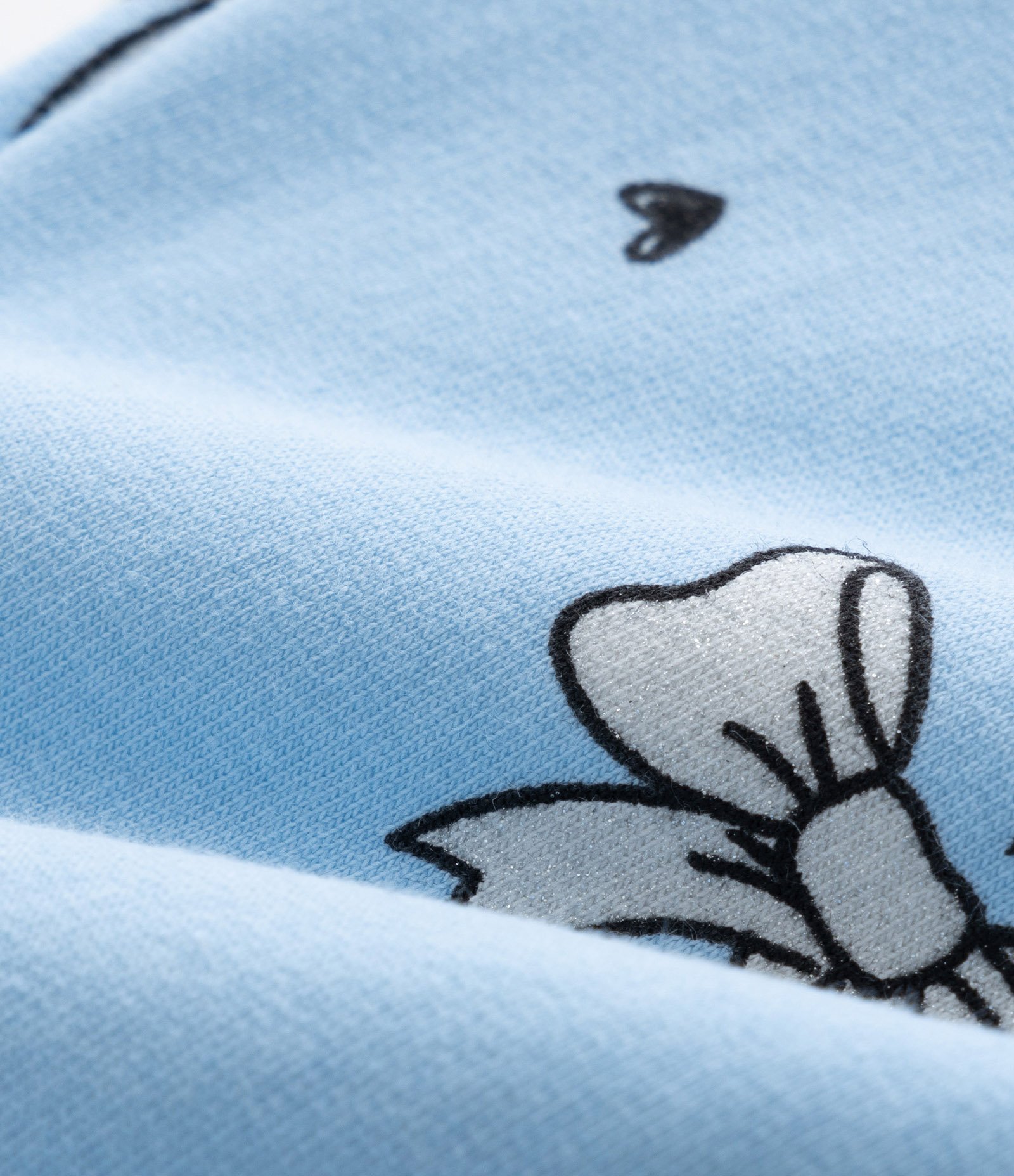 Calça Legging Infantil Quentinha com Estampa Laços - Tam 1 a 6 Anos Azul 3