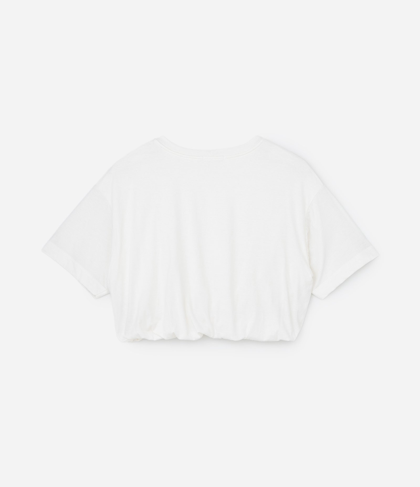 Blusa Balonê em Algodão Curve & Plus Size Branco 4