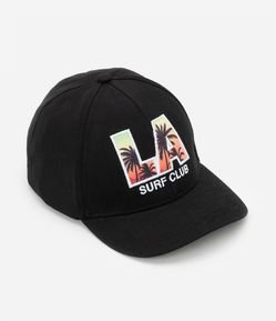 Boné Infantil Aba Reta com Bordado LA Surf - Tam U