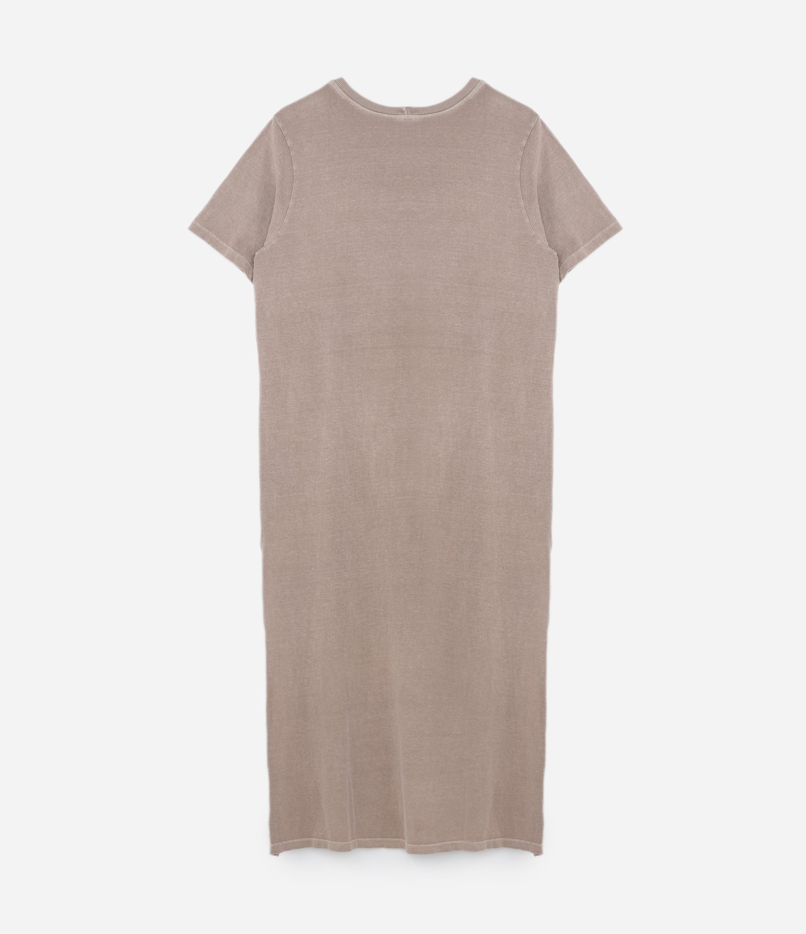 Vestido Midi em Algodão Efeito Estonado Curve & Plus Size Marrom 6