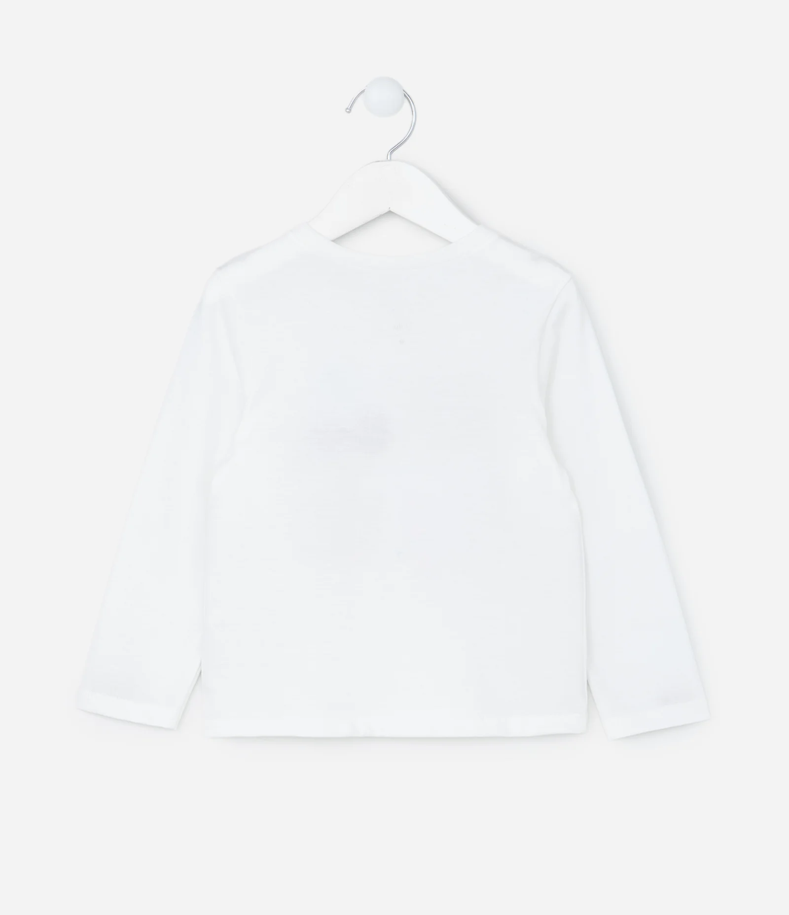 Blusa Infantil com Estampa Bichinhos com Brilho - Tam 1 a 6 Anos Branco 2