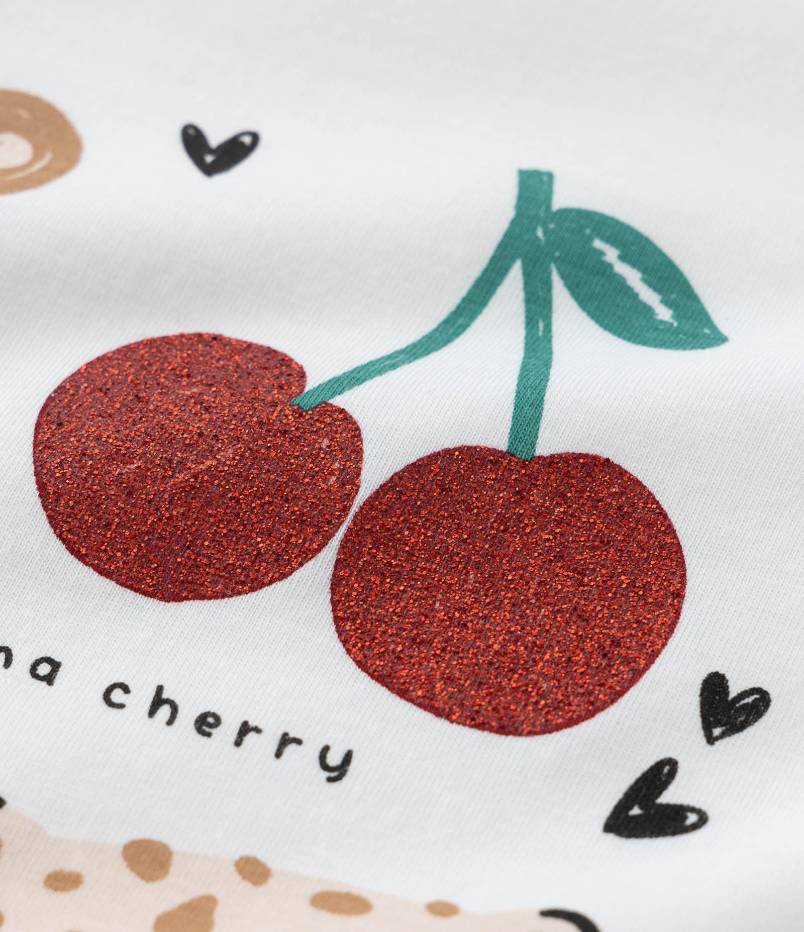 Blusa Infantil com Estampa Bichinhos com Brilho - Tam 1 a 6 Anos Branco 5