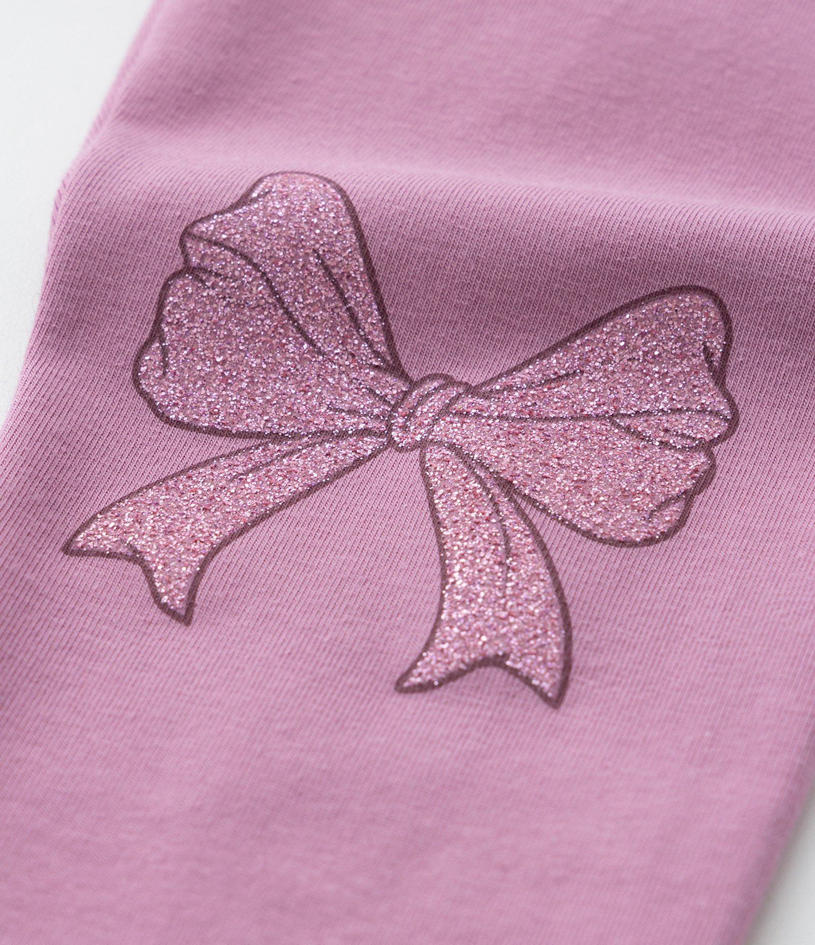 Calça Infantil com Lacinho Brilhoso - Tam 1 a 5/6 Anos Lilás 4