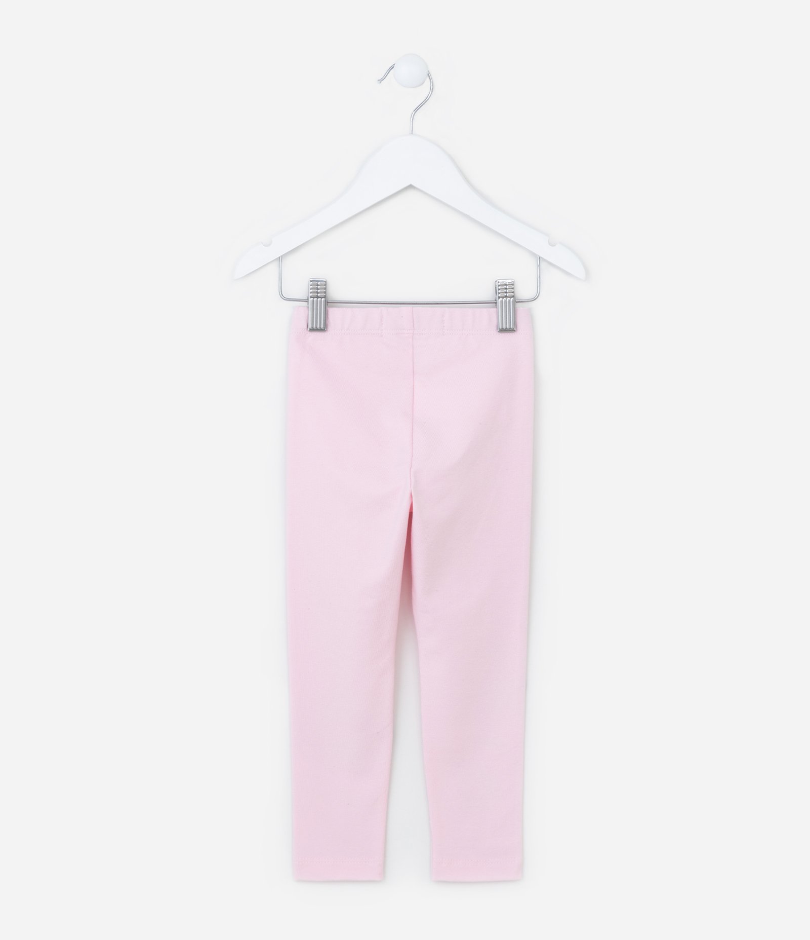 Calça Legging Infantil com Estampa de Florzinhas - Tam 1 a 6 Anos Rosa 2