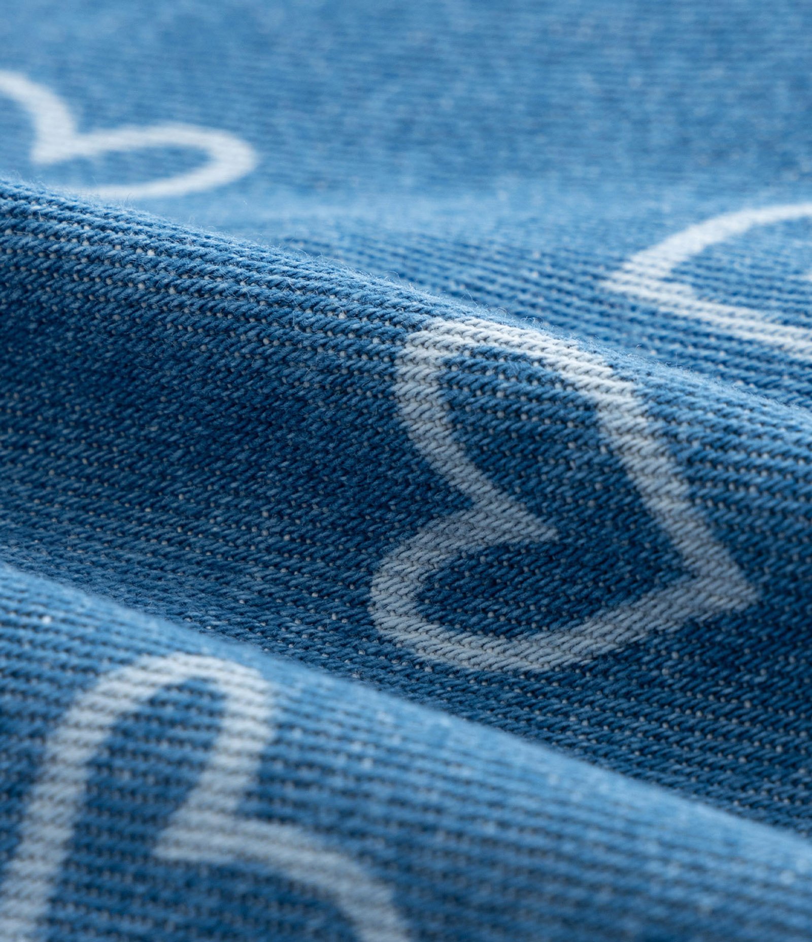 Jaqueta Infantil em Jeans com Estampa de Coração - Tam1 a 5/6 Anos Azul 3