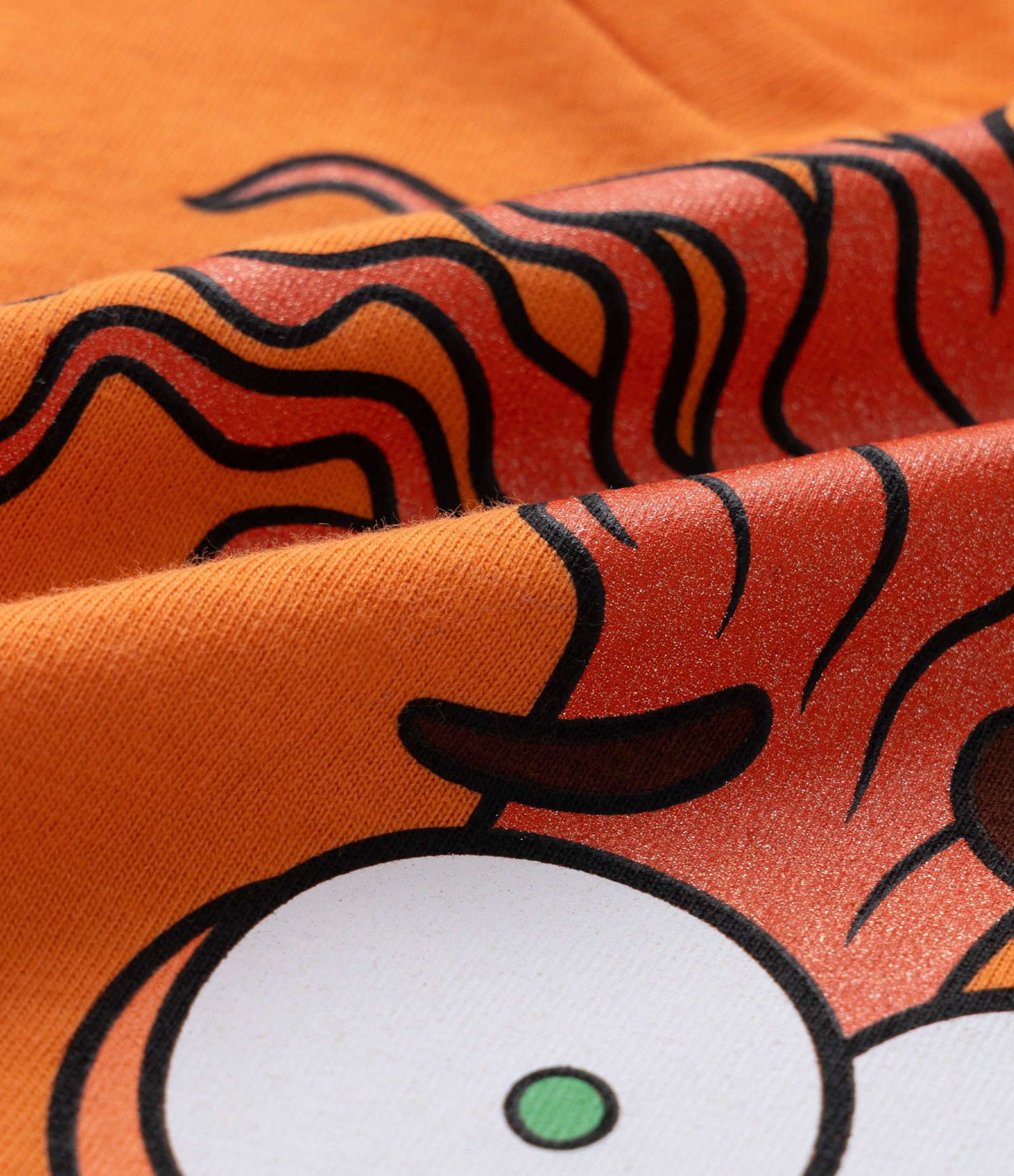 Camiseta Cropped Infantil com Estampa Divertidamente - Tam 2 a 10 Anos Laranja 3