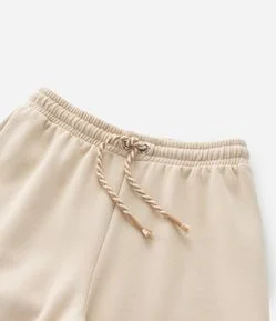 Calça Wide Leg com Estampa da Angel - Tam 5 a 14 Anos