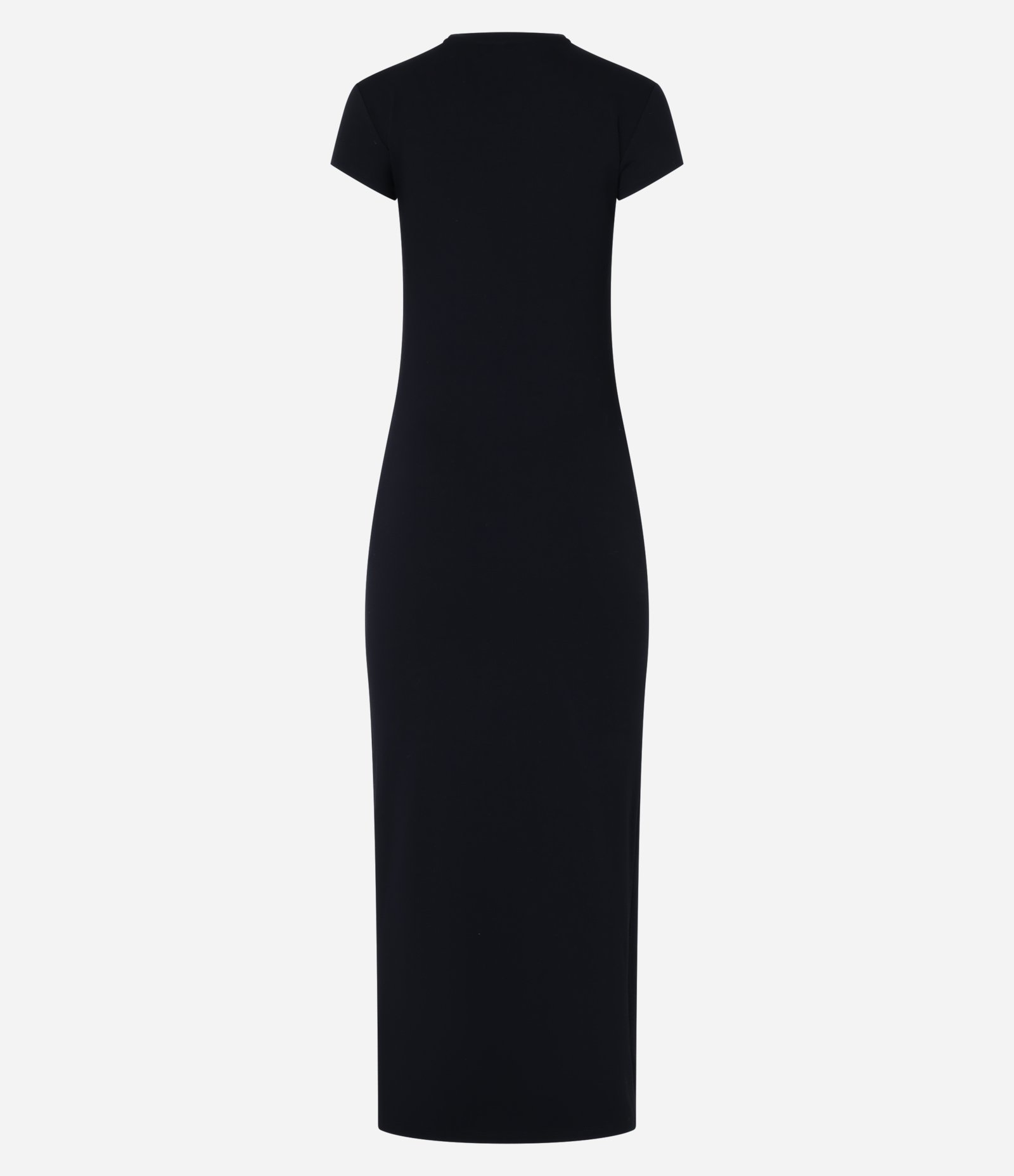 Vestido Long Midi com Franzido e Fenda Lateral 3