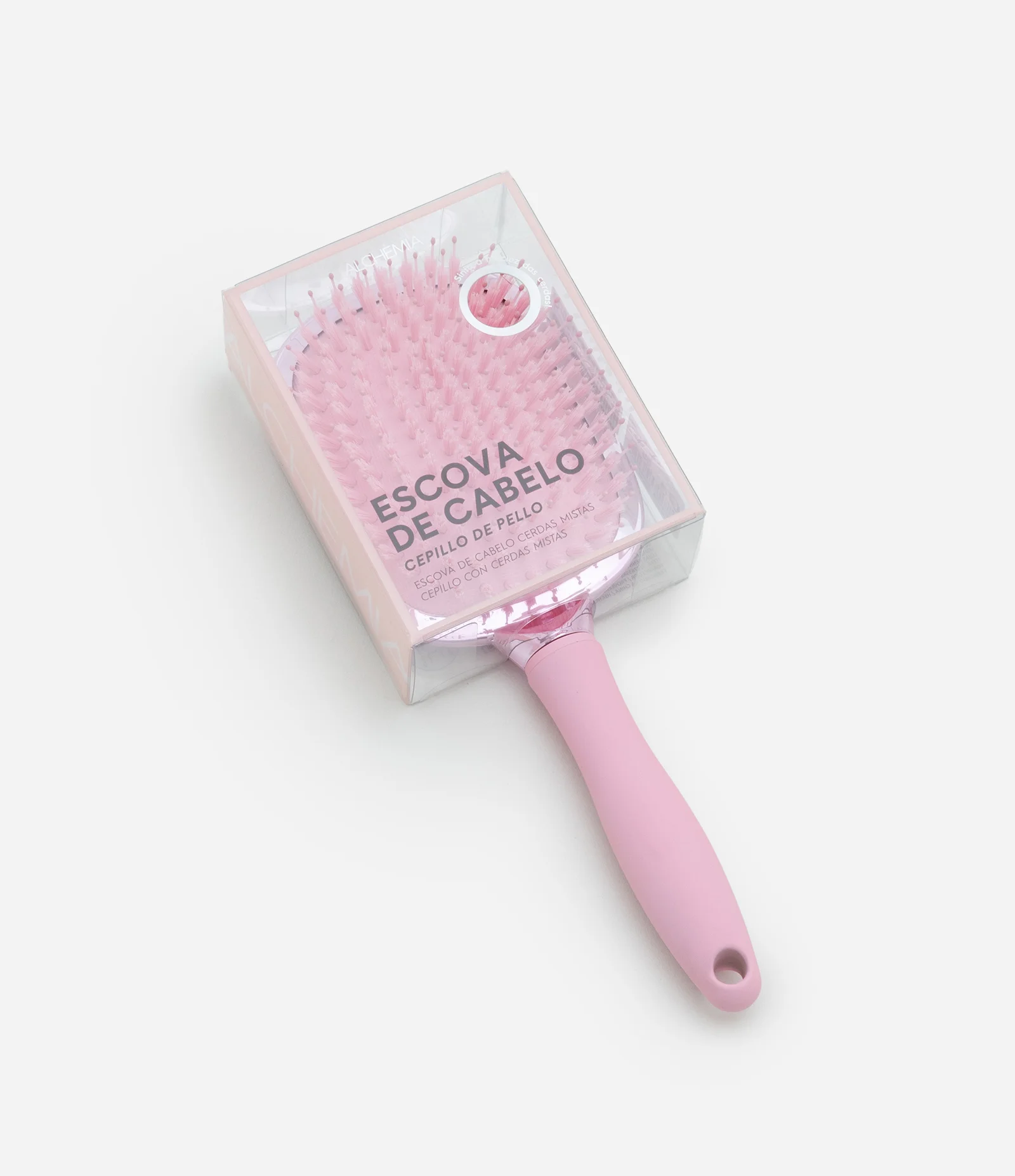 Escova de Cabelo Metalizada Alchemia 2