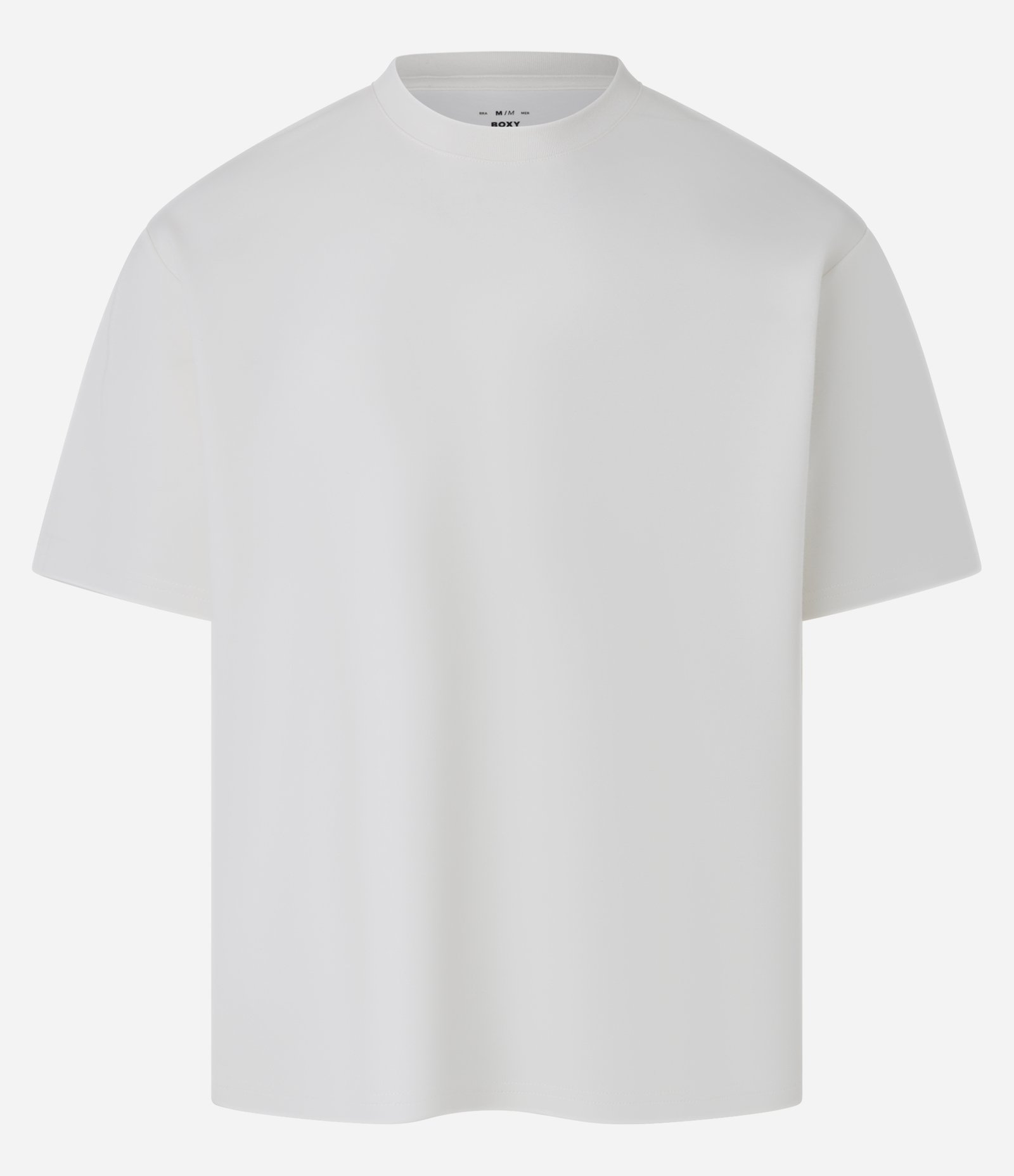 Camiseta Boxy em Tecnologia Dry e Algodão Off White 5
