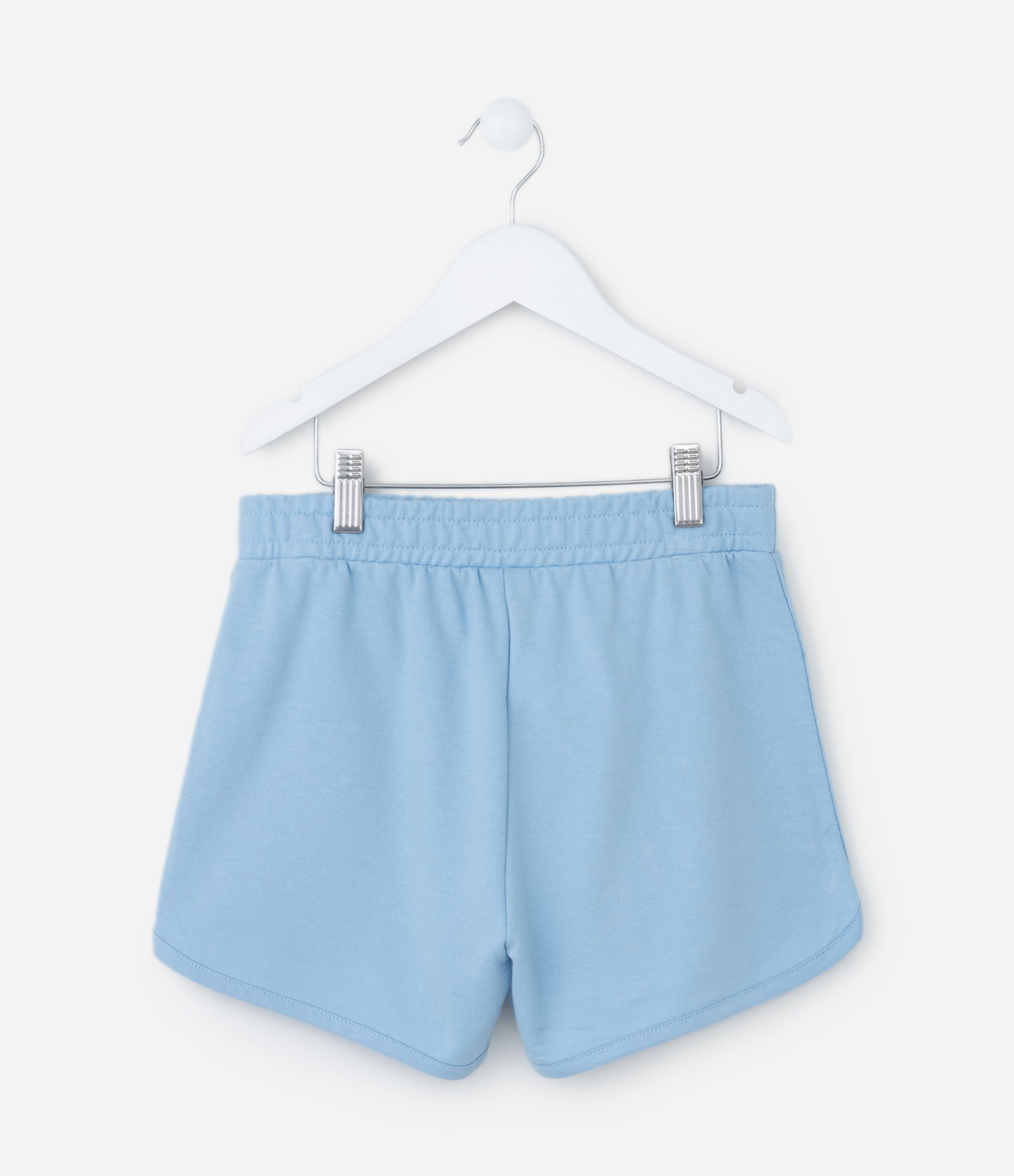 Bermuda Infantil com Estampa e Lettering Stitch - Tam 5 a 14 Anos Azul 2