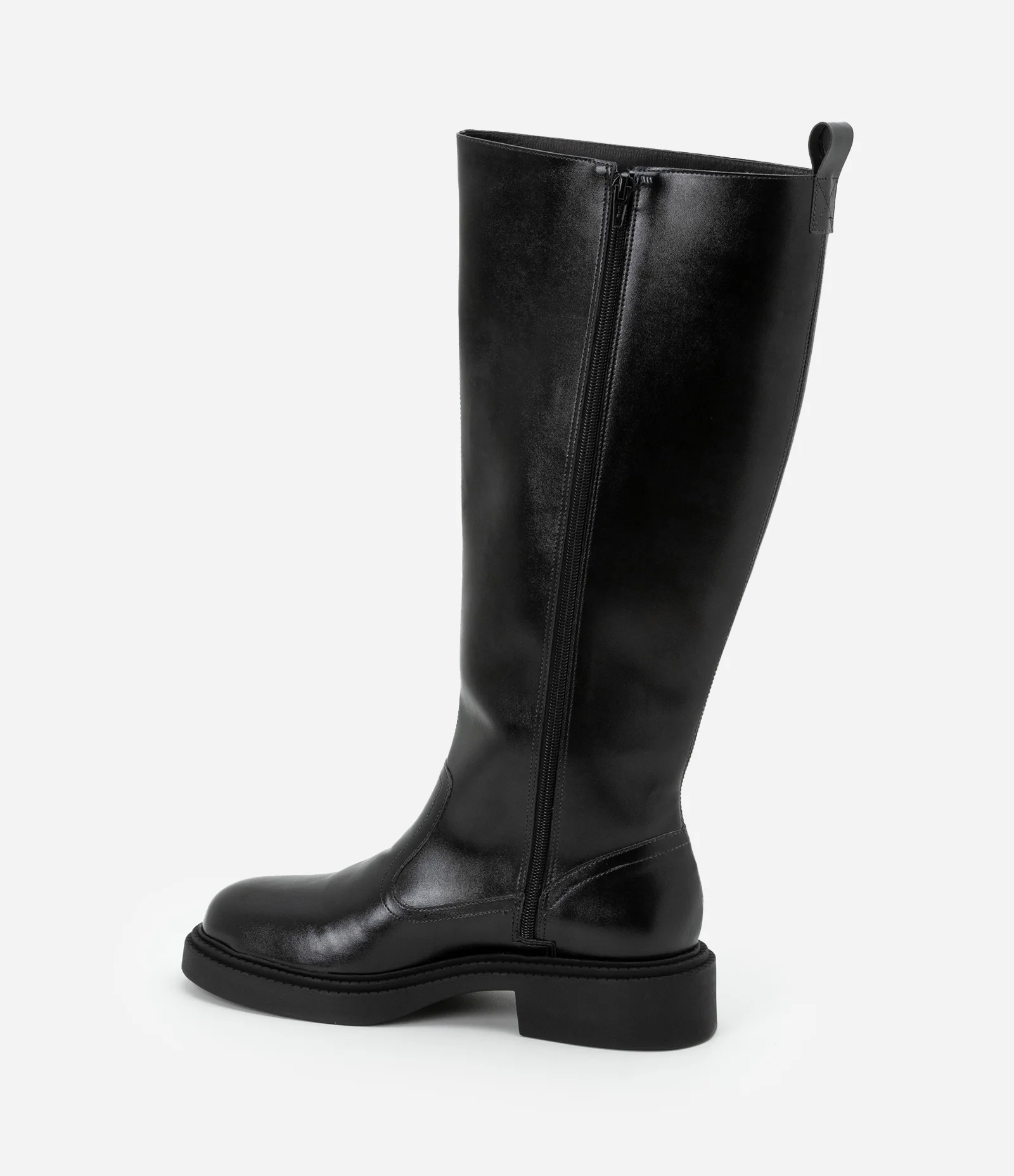 Bota em PU com Cano Alto e Largo 5