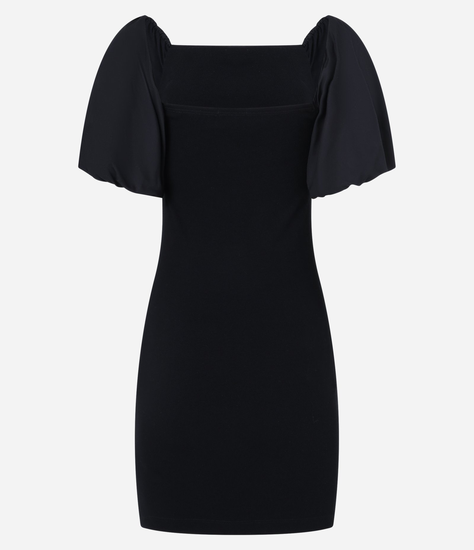 Vestido Curto em Viscose Ombro a Ombro Preto 7