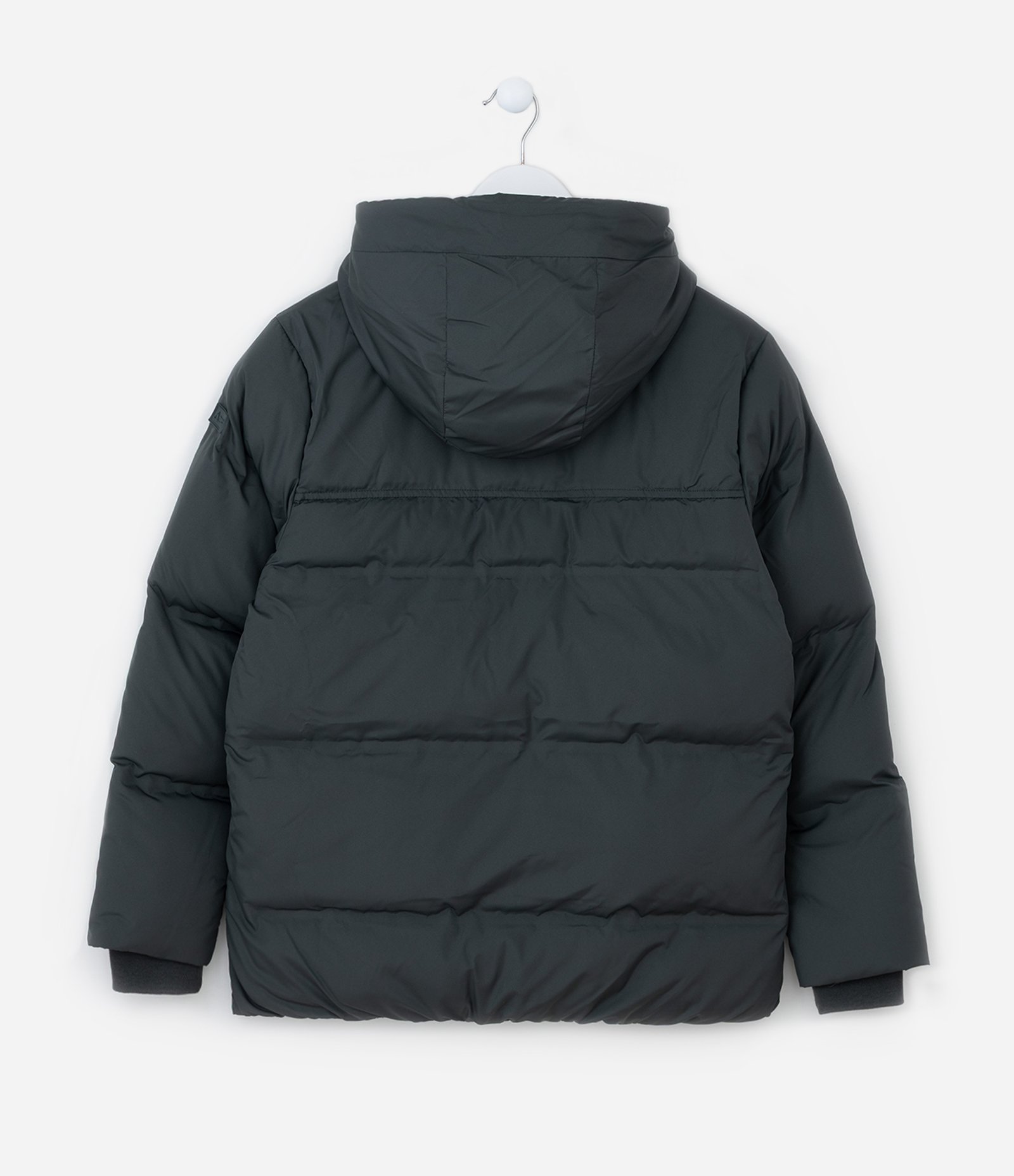 Jaqueta Infantil em Microfibra com Gomos - Tam 5 a 14 Anos Cinza 2